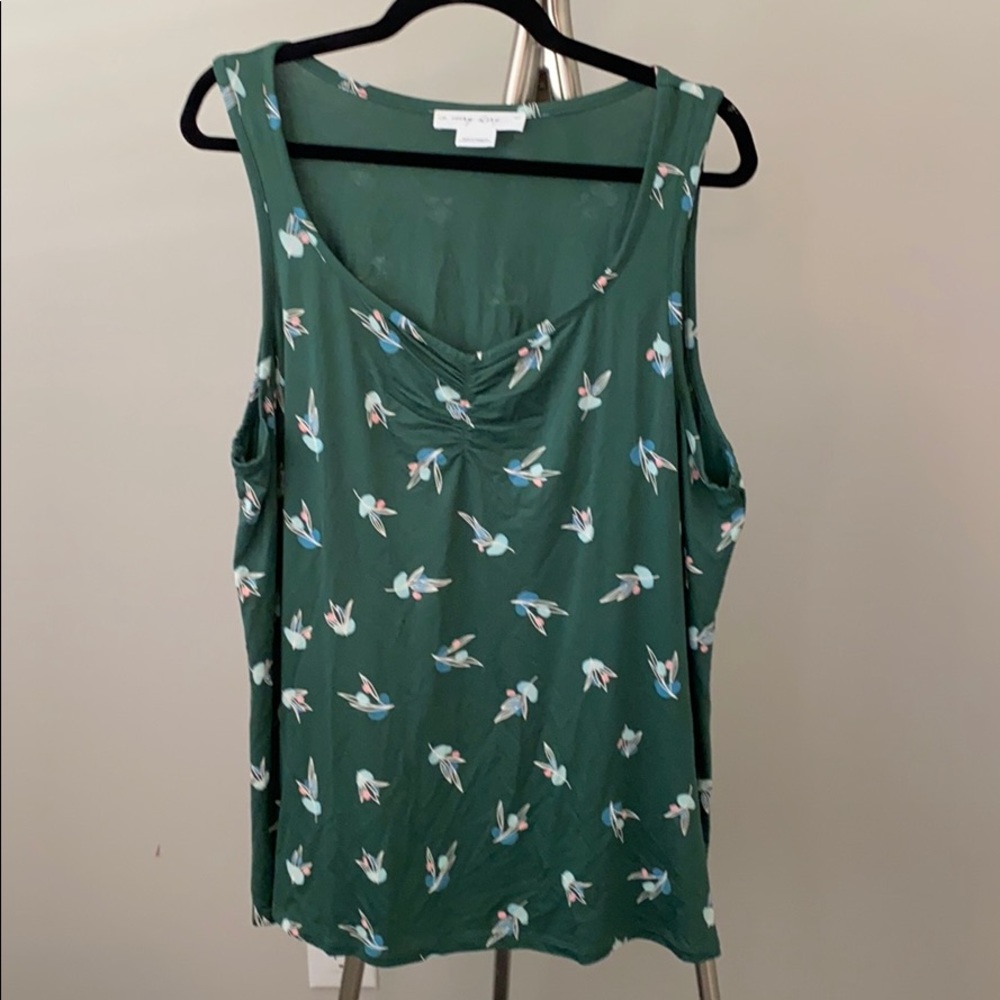 In Every Story Printed Swing Tank Top